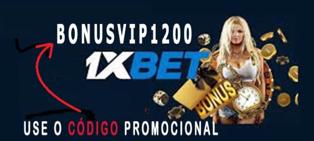 Código promocional 1xbet: use BONUSVIP1200