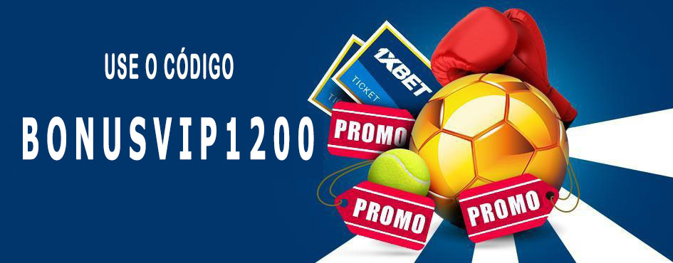 Código promocional 1xbet: use BONUSVIP1200