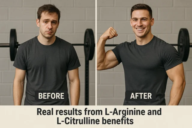Real results from L-Arginine and L-Citrulline benefits Real results from L-Arginine and L-Citrulline benefits
