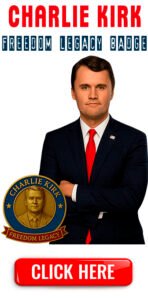 Charlie Kirk Freedom Legacy Badge