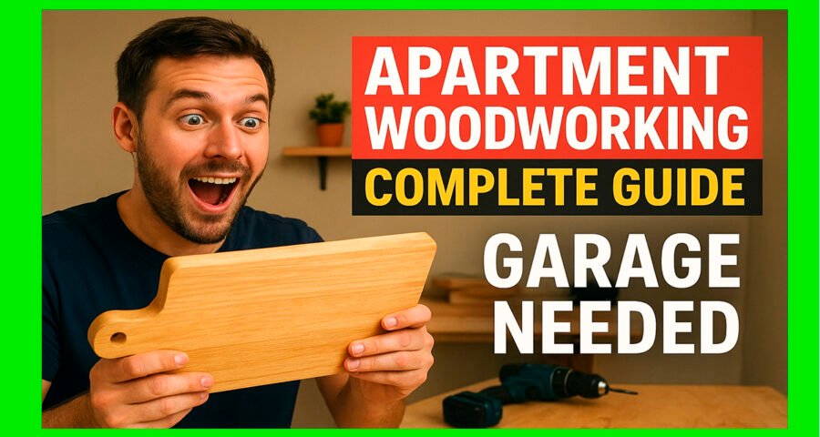 Apartment Woodworking Complete Guide to Creating in Small Spaces (No Garage Needed)