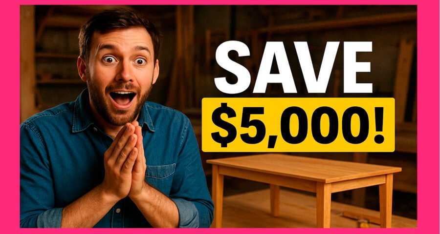DIY Furniture How to Save $5,000+ Yearly by Building Instead of Buying