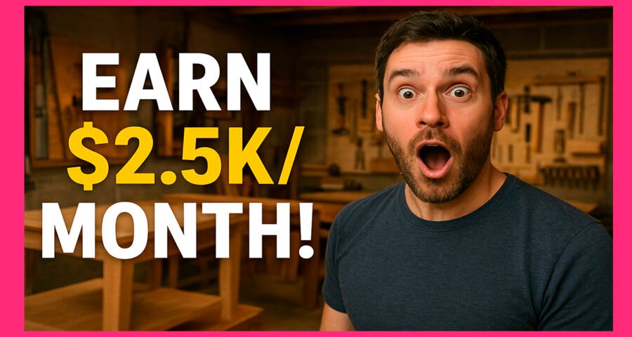 Woodworking Side Business How I Make $2,500 Month From My Garage Workshop