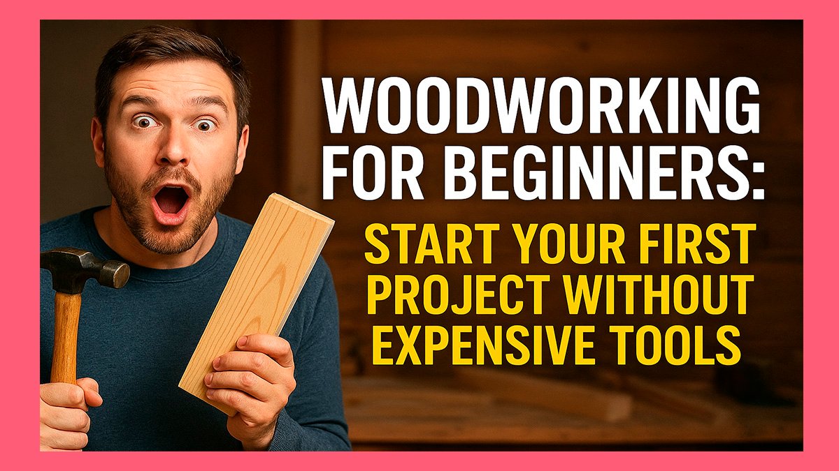 Woodworking for Beginners: How to Start Your First Project Without ...