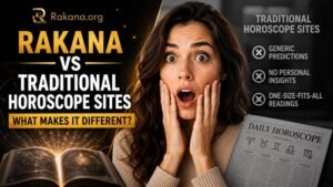 Rakana vs Traditional Horoscope Sites – What Makes Real Planet Astrology Different
