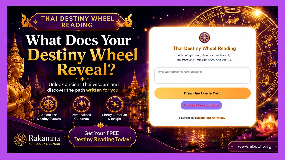 Thai Destiny Wheel Reading