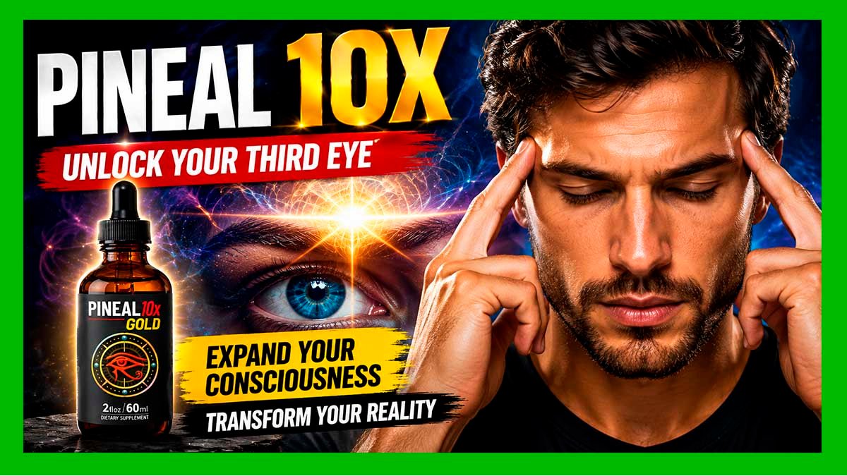 Pineal 10x: Unlock Your Third Eye, Expand Your Consciousness & Transform Your Reality